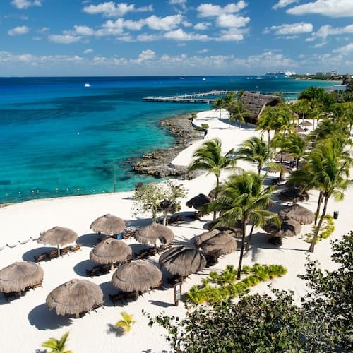 San Miguel de Cozumel Ticket Parque de aventuras da praia de Chankanaab