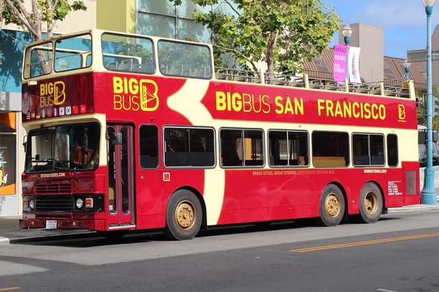 San Francisco Tour Passeio de ônibus em São Francisco