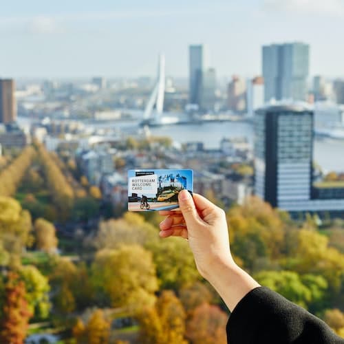 Rotterdam Ticket Cartão de boas-vindas a Roterdã