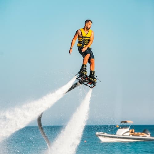 Islas Griegas Ticket Mykonos Super Paradise Beach: aluguel de flyboard