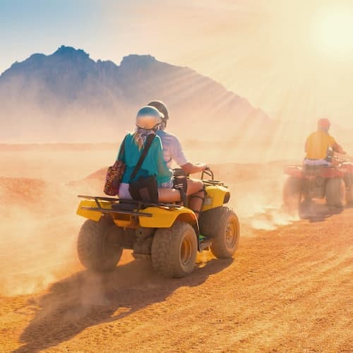 Saint Catherine Ticket Safari no deserto com camelo e passeio de bicicleta de Sharm El-Sheikh + Jantar