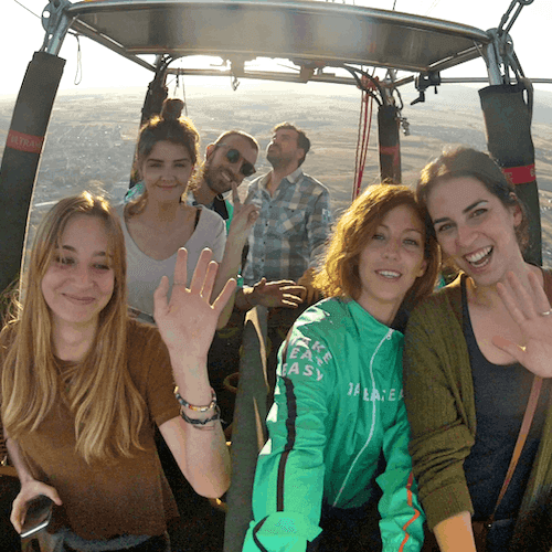 Segovia Ticket Voo de balão sobre Segóvia com transporte de Madri