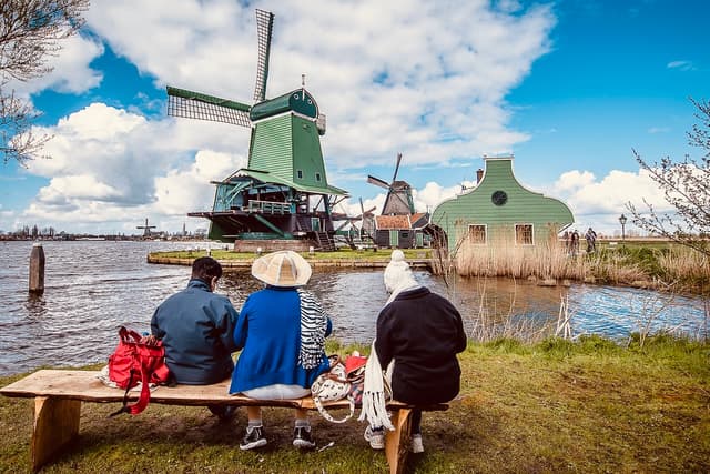 Zaandam Tour Piquenique luxuoso com vista para os famosos Moinhos de Vento Holandeses