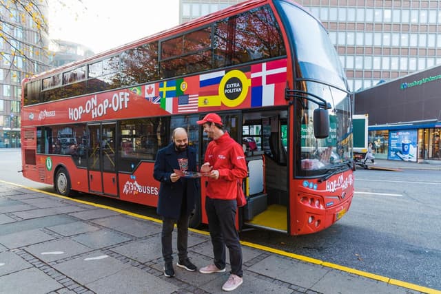 Copenhagen Ticket Bus Turistico Vermelho Copenhagen: Hop-On Hop-Off 24h