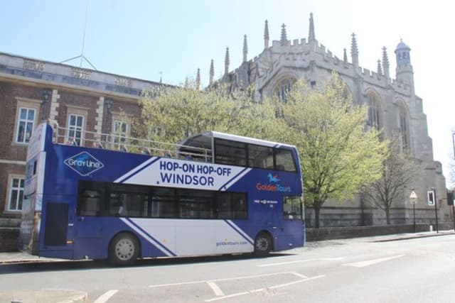 Windsor Ticket Passeio Hop-on Hop-off Open Top de Windsor 24 horas