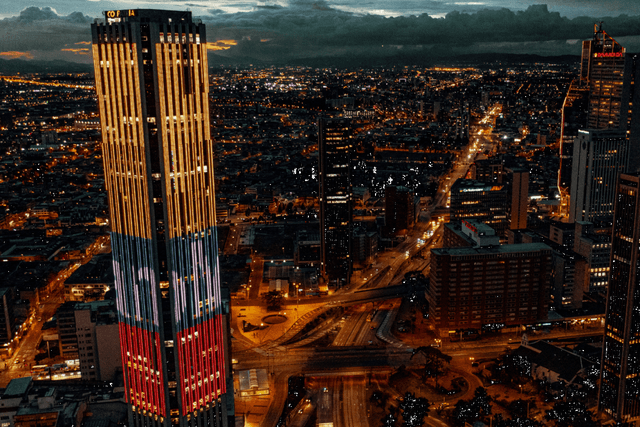 Bogota Tour Passeio noturno privado por Bogotá