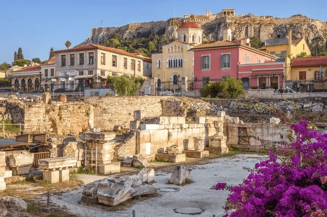 Athens Tour Acrópole - Acesso prioritário e passeio a pé pelo antigo bairro de Plaka