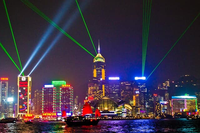 Hong Kong Tour Espetáculo “A Symphony of Lights” + Passeio na Avenue of Stars